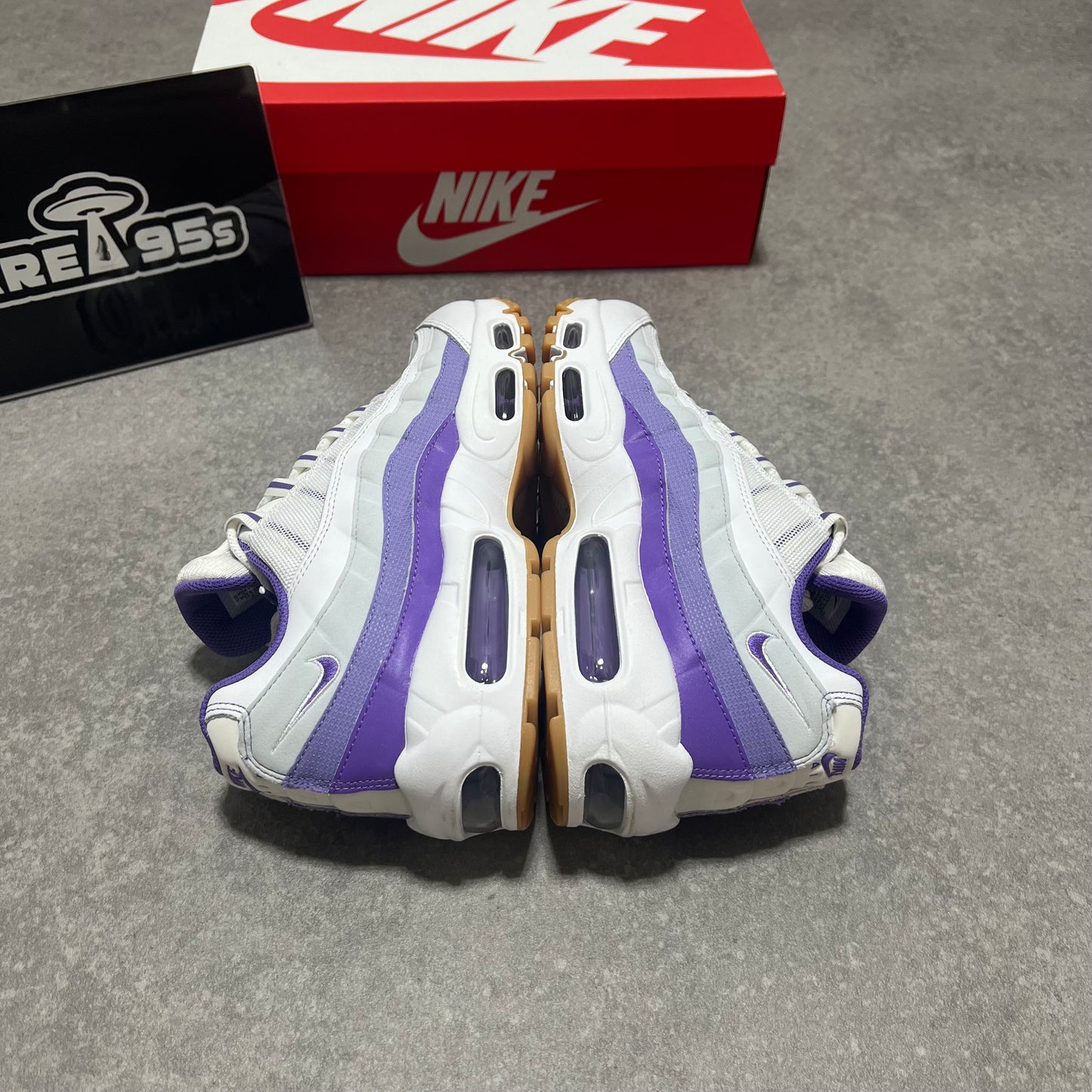 Airmax 95 White Space Purple Gum