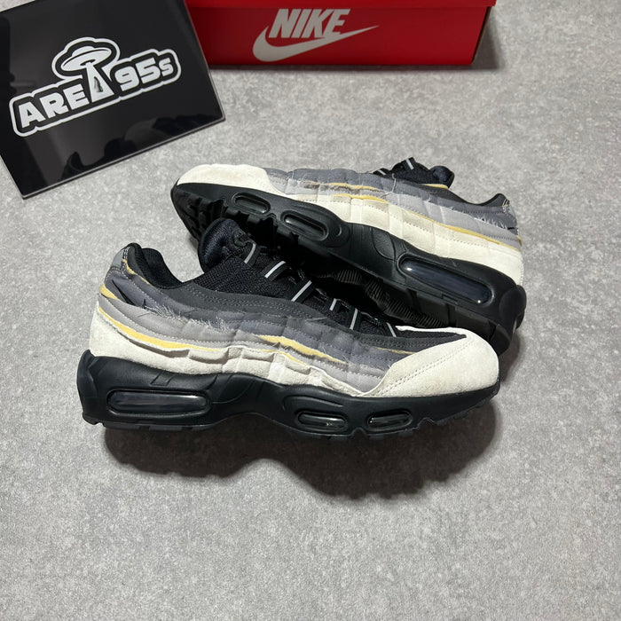 Airmax 95 Comme des Garcons Black Grey    UK9