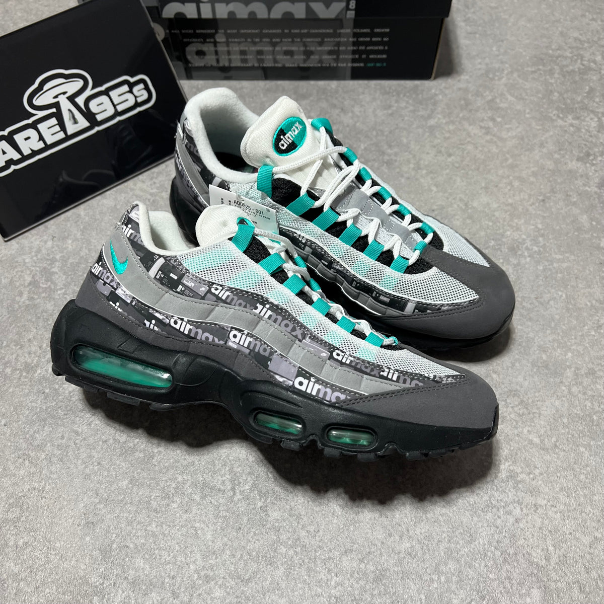 Airmax 95 Atmos Clear Jade     UK9.5