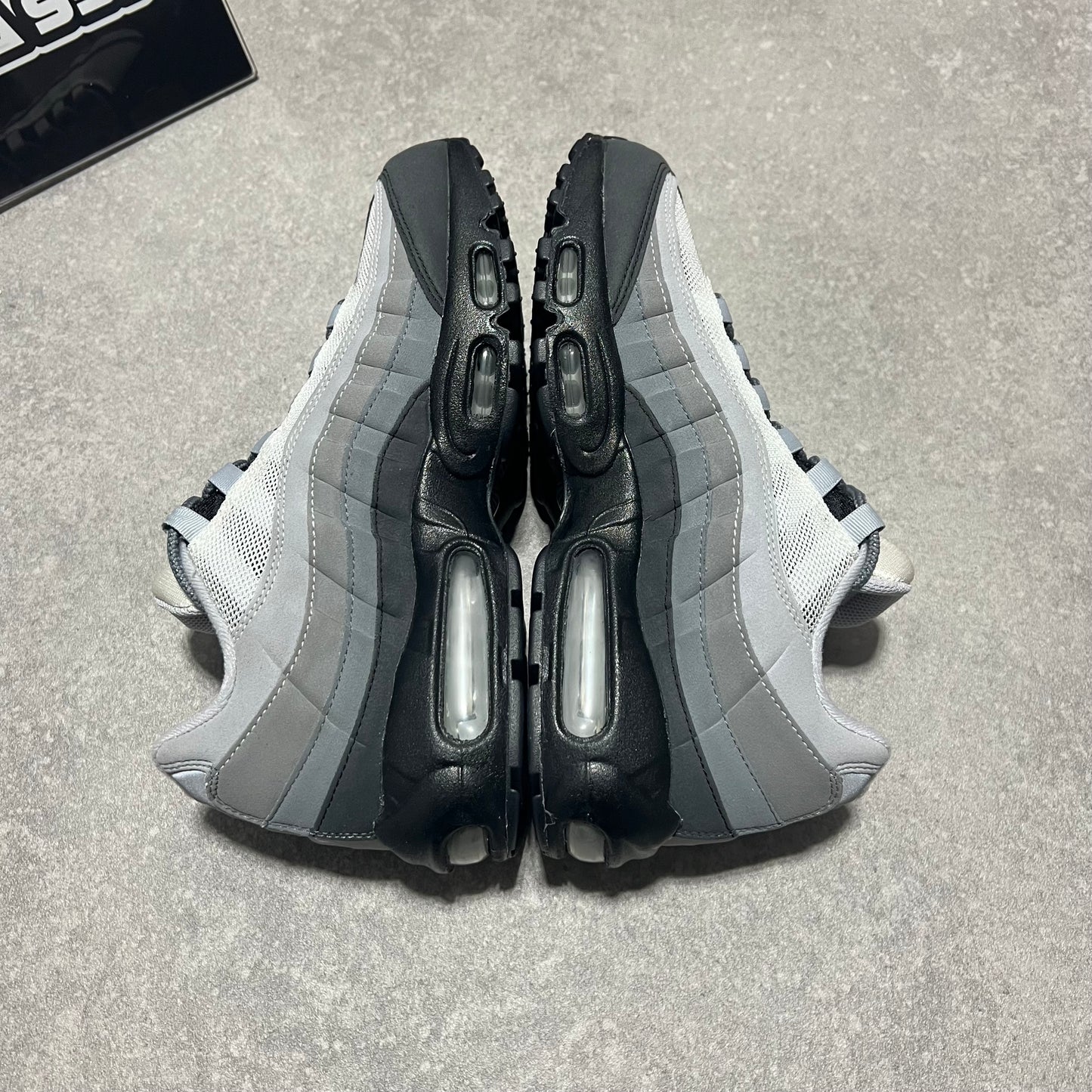Airmax 95 Nike ID Grey Gradient        UK7