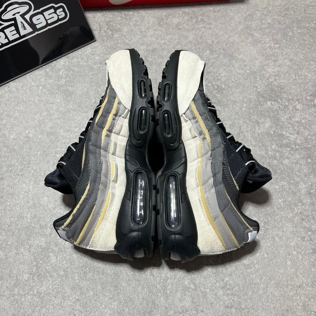 Airmax 95 Comme des Garcons Black Grey    UK9