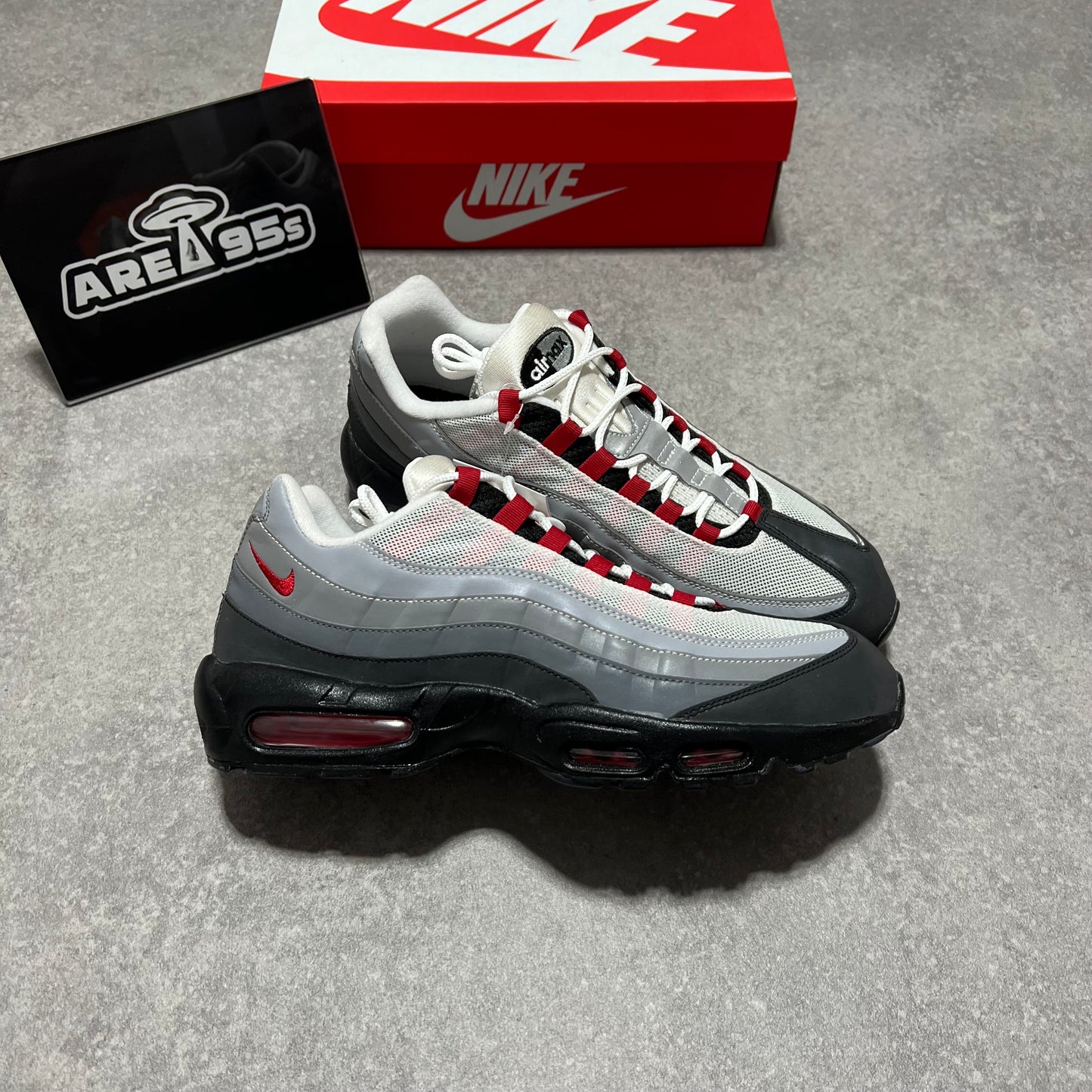 Airmax 95 Chili Red Reflective                               UK11.5