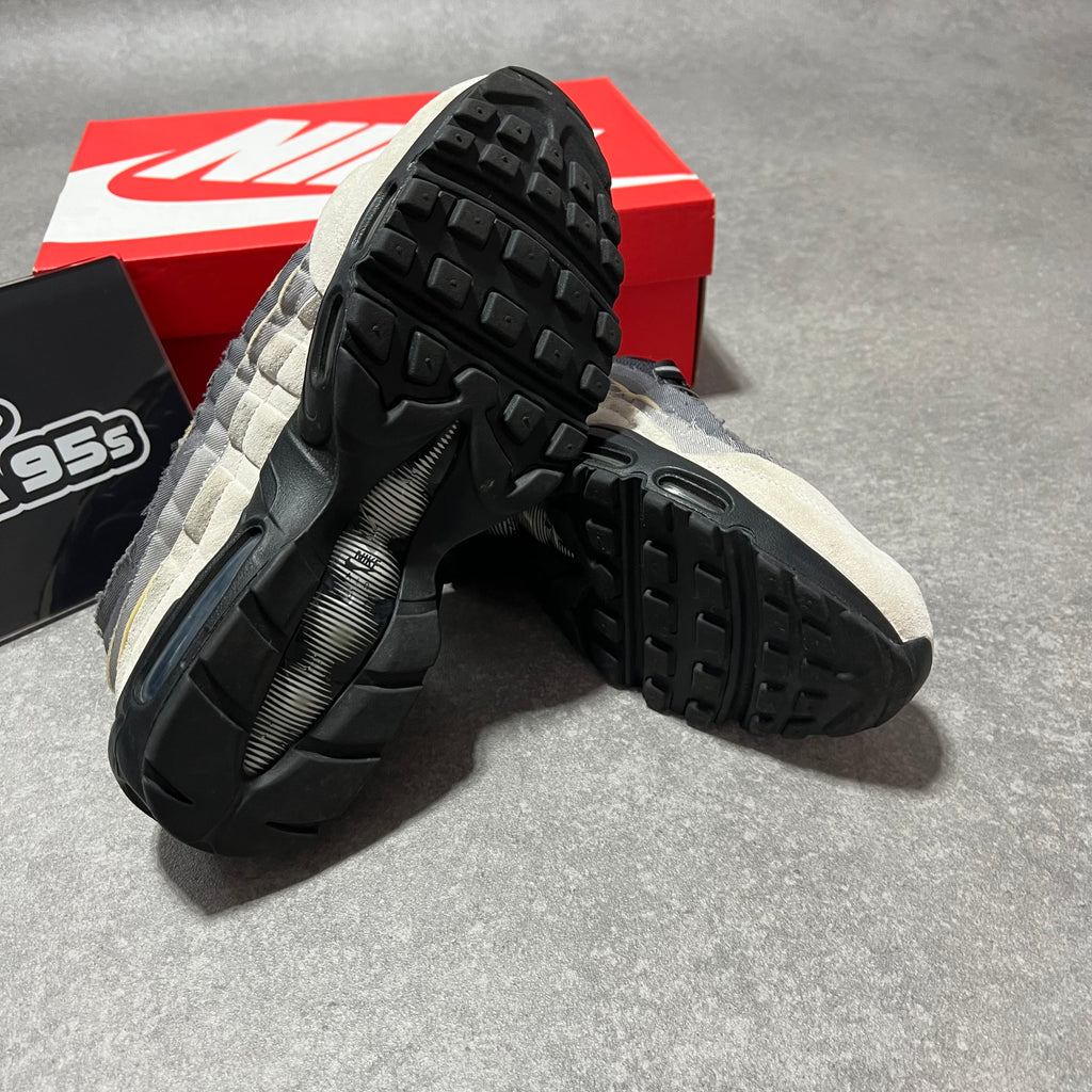 Airmax 95 Comme des Garcons Black Grey    UK9