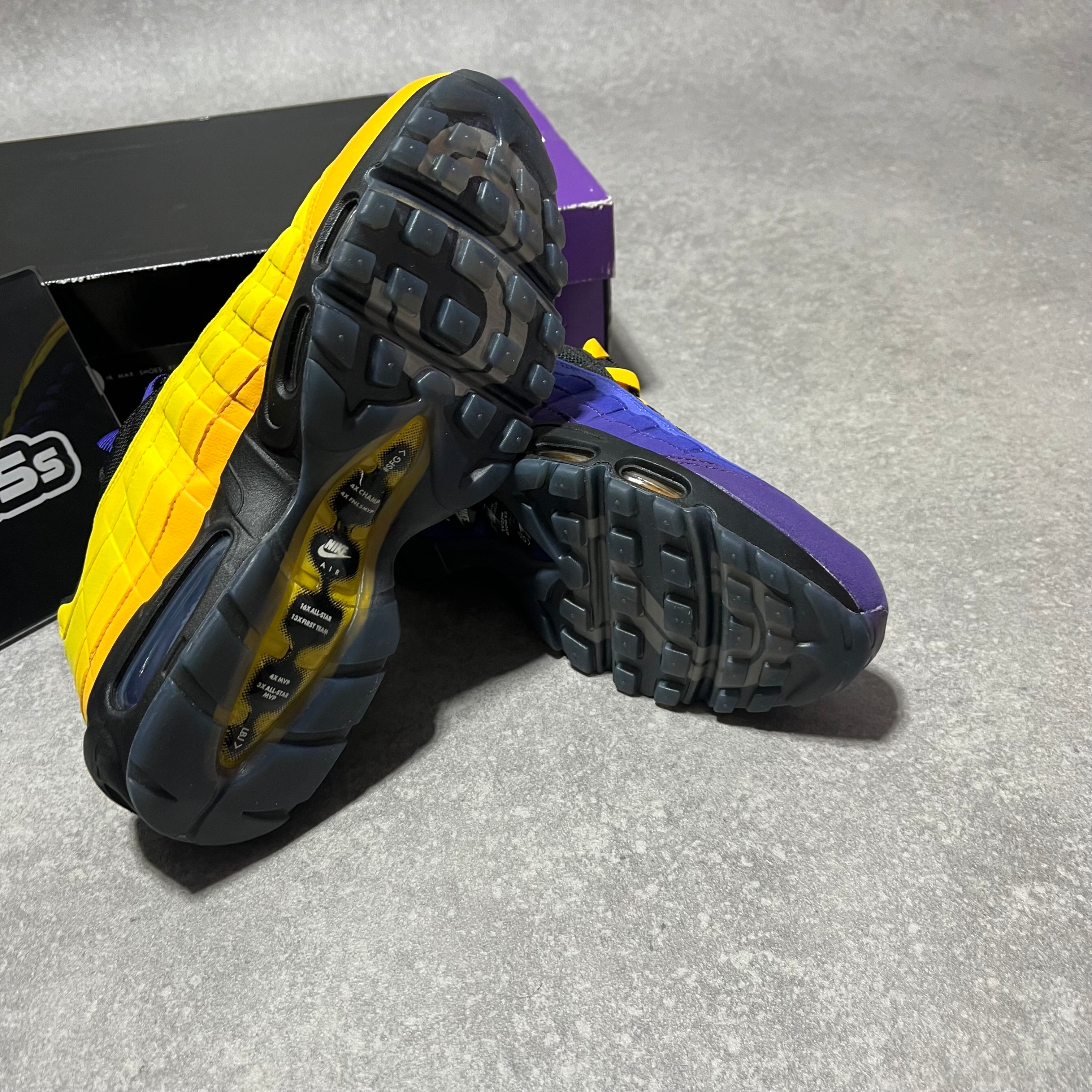 Airmax 95 NRG Lebron Lakers    UK8.5