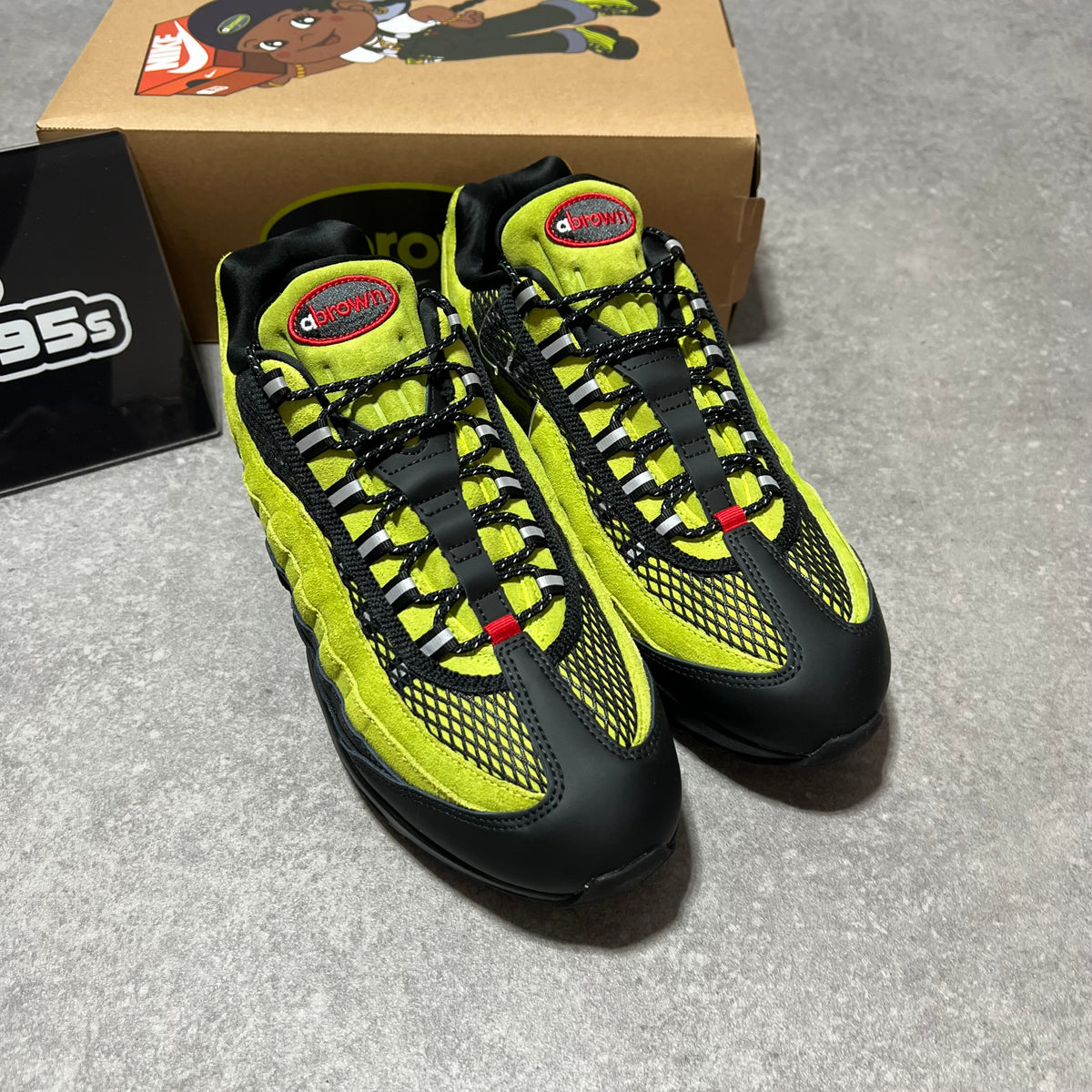 Airmax 95 Aya Brown Atomic Green UK7.5