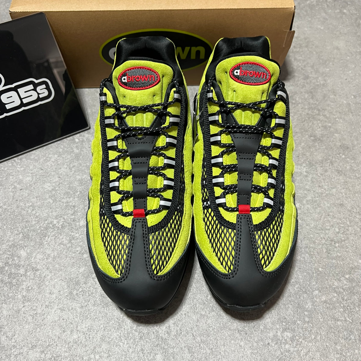 Airmax 95 Aya Brown Atomic Green UK7.5