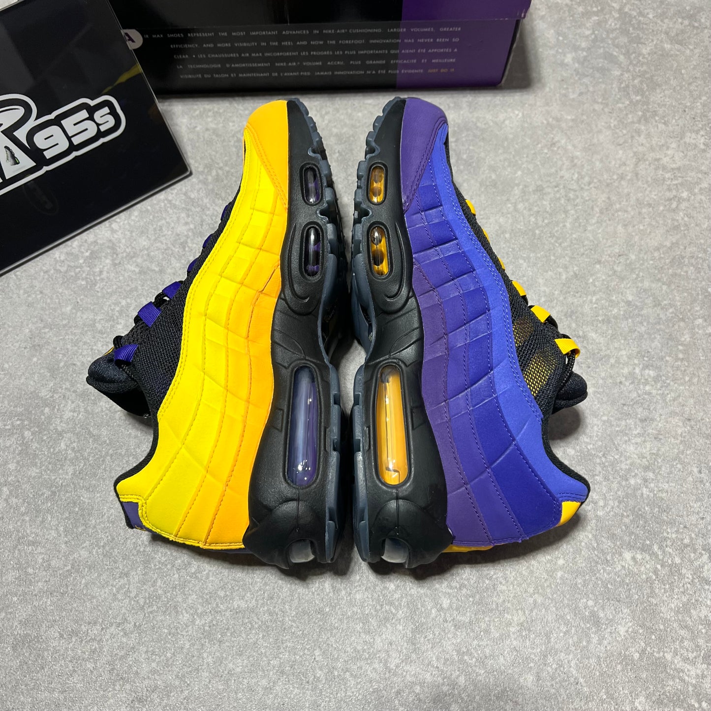 Airmax 95 NRG Lebron Lakers    UK8.5