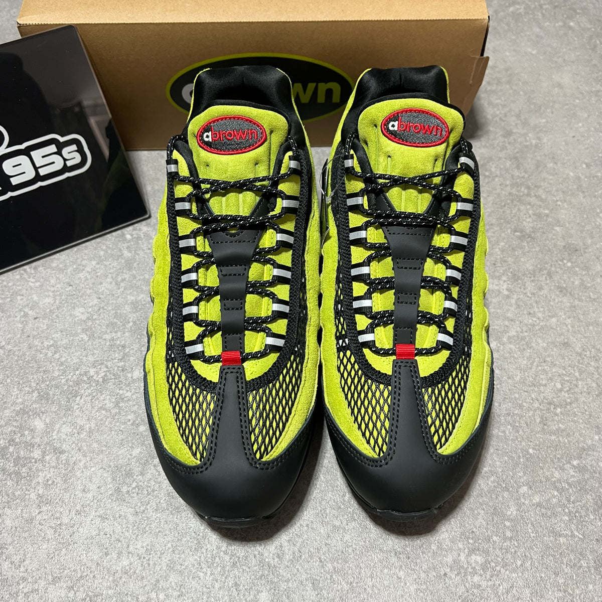 Airmax 95 Aya Brown Atomic Green UK7.5