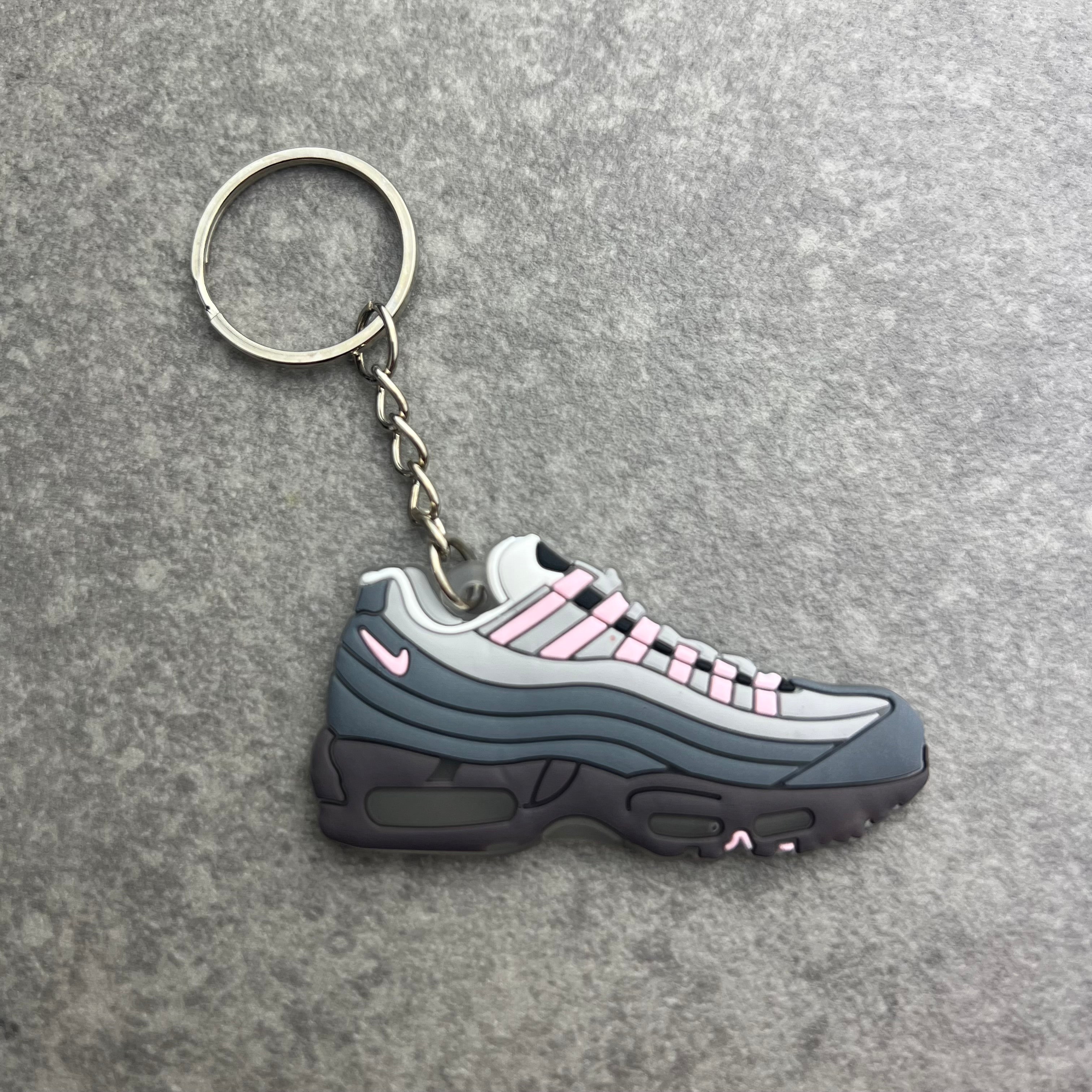 2D Pink Foam Keyring