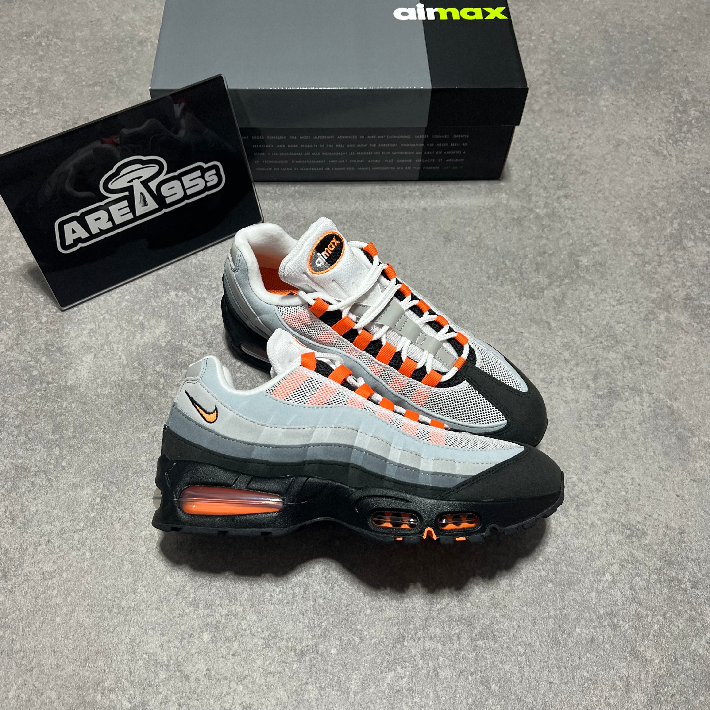 Airmax 95 OG Mandarin 2025   UK9.5